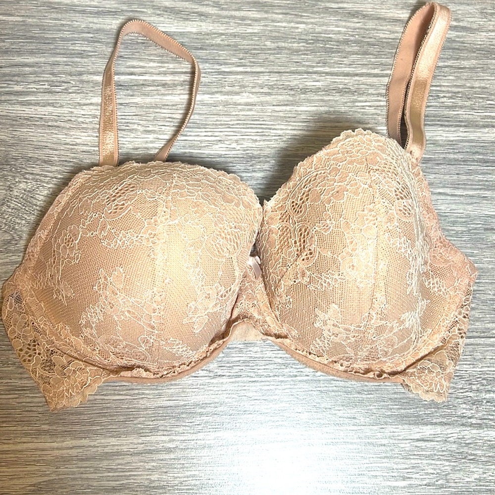 Victoria’s Secret Dream Angels Lined Demi Lace Bra 34DDD 34F